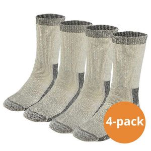 Skarpety trekkingowe dla dorosłych Xtreme Thermal Heavy, 4-pak. Brązowe skarpetki XTREME SOCKSWEAR, bez wzorów, z wełny. Za 268,99 zł.