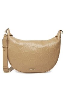 MEXX Torebka C-MEXX-CR-001-08 Beżowy. Brązowe listonoszki Mexx, bez wzorów, z materiału, bez dodatków. Za 159,99 zł.