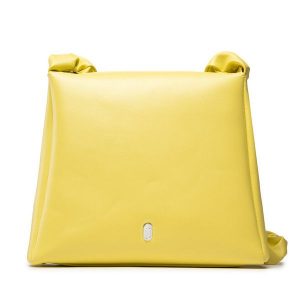 Torebka Jenny Fairy. Żółte listonoszki Jenny Fairy, bez wzorów, bez dodatków. Za 71,98 zł.