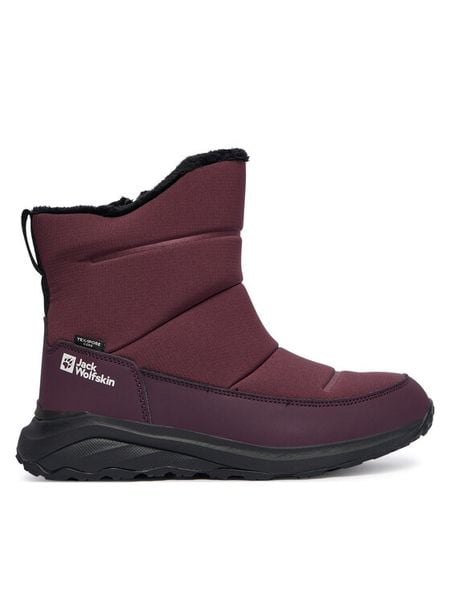 Jack Wolfskin Śniegowce Dromoventure Texapore Boot 4059881 Bordowy. Czerwone buty zimowe Jack Wolfskin, z materiału, bez obcasa, bez zapięcia. Za 449,99 zł.