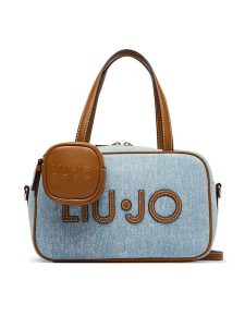 Liu Jo Torebka AA6113 T377A Niebieski. Niebieskie torebki klasyczne Liu Jo, bez wzorów, z materiału, bez dodatków. Za 559,99 zł.