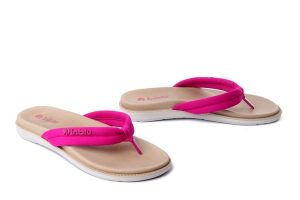 Inblu SF-04 067 azalea, klapki damskie. Czerwone klapki Inblu, bez wzorów, bez obcasa. Za 77,99 zł.