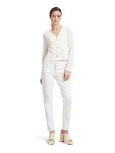 CARTOON Dżinsy - Slim fit - w kolorze białym rozmiar: 36. Białe jeansy Cartoon, bez wzorów. Za 79,03 zł.