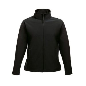 Kurtka Damska Ablaze Printable Soft Shell. Czarne kurtki Regatta, s, bez wzorów, bez kaptura. Za 100,99 zł.