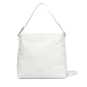 Torebka Valentino. Białe torebki klasyczne Valentino, bez wzorów, bez dodatków. Za 649,99 zł.