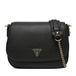 Torebka Guess. Brązowe listonoszki Guess, z aplikacjami, bez dodatków. Za 329,99 zł.