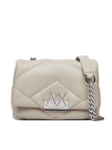 Armani Exchange Torebka XW000357 AF26568 U6208 Beżowy. Brązowe listonoszki Armani Exchange, bez wzorów, ze skóry, bez dodatków. Za 589,99 zł.