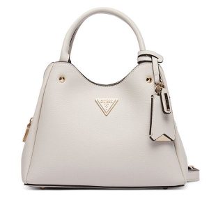 Torebka Guess. Brązowe kuferki Guess, z aplikacjami, bez dodatków. Za 699,99 zł.