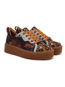 Goby Sneakersy w kolorze brązowym rozmiar: 37. Brązowe trampki Goby, bez wzorów, bez zapięcia. Za 342,45 zł.