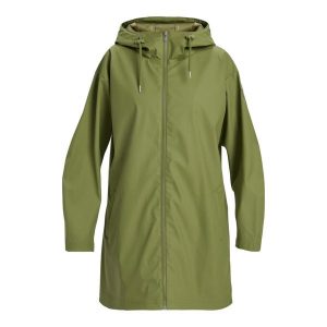 Dla Kobiety RAINING AGAIN Zielony. Zielone kurtki Roxy, m, bez wzorów, z materiału, bez kaptura. Za 469,99 zł.