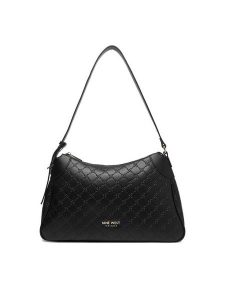 Nine West Torebka CEO-CRYSTAL POISE-JH7438 Czarny. Czarne torebki klasyczne Nine West, bez wzorów, ze skóry, bez dodatków. Za 249,99 zł.