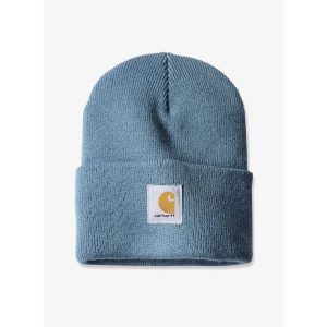 Czapka zimowa Carhartt Watch Hat - thundercloud. Niebieskie czapki CARHARTT, bez wzorów, sportowe. Za 73,99 zł.