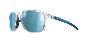 Okulary z polaryzacja JULBO Compass crystal/niebieski | Spectron HD 3 Polarized. Niebieskie okulary przeciwsłoneczne Julbo, prostokątne. Za 589,99 zł.