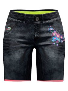 Crazy Szorty funkcyjne "Wonder Magic" w kolorze antracytowym rozmiar: L. Czarne spodenki sportowe Crazy, l, bez wzorów, z materiału, outdoorowe. Za 175,67 zł.