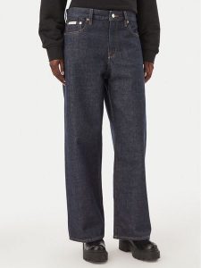 Calvin Klein Jeans Jeansy LV047H794G Granatowy Baggy Fit. Niebieskie jeansy Calvin Klein Jeans, bez wzorów, z bawełny. Za 449,99 zł.