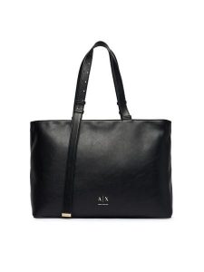 Armani Exchange Torebka XW002988 AF19902 UC001 Czarny. Czarne shopper bag Armani Exchange, bez wzorów, ze skóry, bez dodatków. Za 729,99 zł.