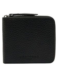 Liebeskind Berlin Skórzany portfel w kolorze czarnym - 16 x 14 x 4 cm rozmiar: onesize. Czarne portfele Liebeskind Berlin, bez wzorów, z materiału. Za 261,57 zł.
