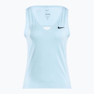 Tank top tenisowy damski Nike Court Dri-Fit Victory Tank. Białe koszulki sportowe Nike, bez wzorów, bez ramiączek, tenisowe, dri-fit (nike). Za 179,99 zł.