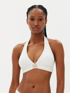 MICHAEL Michael Kors Góra od bikini MM7M275 Biały. Białe bikini MICHAEL Michael Kors, bez wzorów, z syntetyku. Za 269,99 zł.