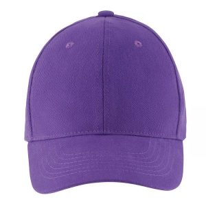 Czapka Z Daszkiem Buffalo 6 Panel. Fioletowe czapki SOL'S, bez wzorów. Za 29,99 zł.