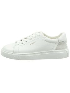 GANT Footwear Skórzane sneakersy "Julice" w kolorze białym rozmiar: 40. Białe trampki GANT Footwear, bez wzorów, bez zapięcia. Za 205,93 zł.