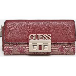 Guess Jeans - Portfel. Brązowe portfele marki Guess Jeans, z jeansu. Za 279,90 zł.