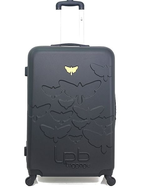 Les P´tites Bombes Walizka "Aelys" w kolorze czarnym - 47 x 75 x 29 cm rozmiar: onesize. Czarne walizki bez wzorów, z materiału. Za 316,99 zł.