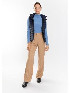 Northwood Kamizelka pikowana "Lana" w kolorze granatowym rozmiar: M. Niebieskie kamizelki Northwood, m, bez wzorów, bez kołnierzyka, bez ramiączek, bez kaptura. Za 121,99 zł.