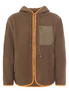 Zwillingsherz Bluza polarowa "Classic" w kolorze jasnobrązowym rozmiar: L. Brązowe bluzy Zwillingsherz, l, bez wzorów, z polaru, bez kaptura. Za 130,99 zł.