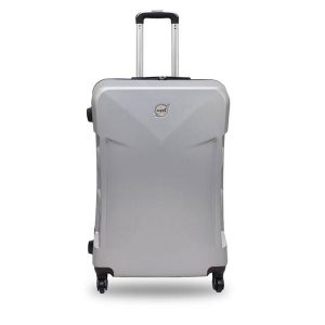 Walizka średnia Semi Line. Szare walizki Semi-line, bez wzorów, średnie. Za 189,99 zł.