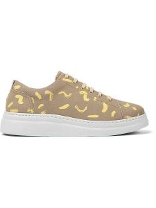 Camper Skórzane sneakersy w kolorze beżowym rozmiar: 37. Brązowe trampki Camper, bez wzorów, bez zapięcia. Za 184,46 zł.
