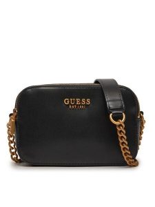 Guess Torebka Sarita (VA) HWVA93 27140 Czarny. Czarne torebki klasyczne Guess, z aplikacjami, ze skóry, bez dodatków. Za 569,99 zł.