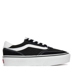 Tenisówki Vans. Czarne trampki Vans, bez wzorów, bez zapięcia. Za 319,99 zł.
