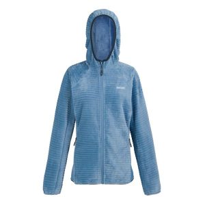 Damska Bluza Polarowa Endra Z Kapturem. Niebieskie bluzy Regatta, na zimę, m, bez wzorów, z polaru, z kapturem. Za 97,99 zł.