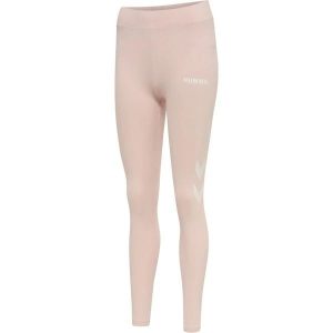 Damskie wysokie legginsy Hummel Legacy. Czerwone legginsy Hummel, bez wzorów. Za 153,00 zł.