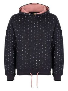 Roadsign Bluza w kolorze antracytowo-jasnoróżowym rozmiar: S. Czarne bluzy Roadsign, s, bez wzorów, z kapturem. Za 78,28 zł.