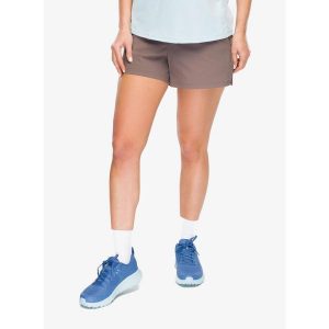 Spodenki turystyczne damskie Columbia Shale Ridge Short. Brązowe szorty Columbia, bez wzorów, sportowe. Za 236,19 zł.