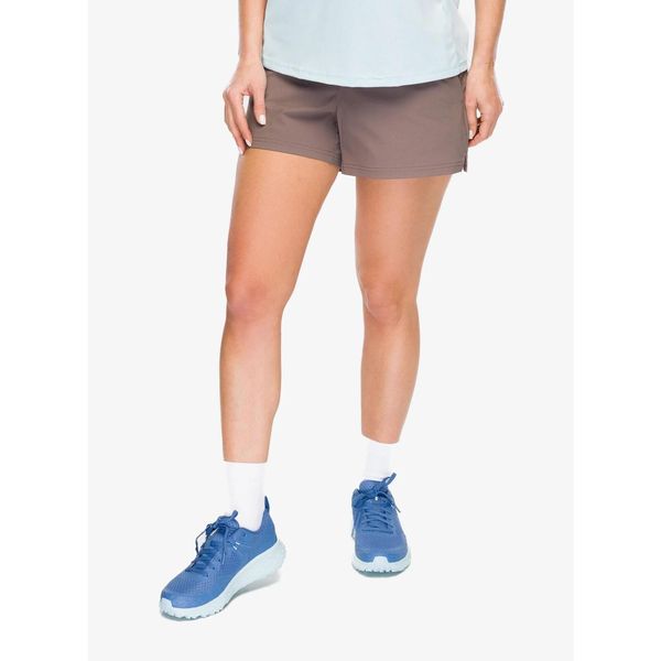 Spodenki turystyczne damskie Columbia Shale Ridge Short. Brązowe szorty Columbia, bez wzorów, sportowe. Za 236,19 zł.