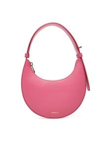 Furla Torebka Delizia Mini WE00649 AX0733 CN 4130S Różowy. Czerwone torebki klasyczne Furla, bez wzorów, ze skóry, bez dodatków. Za 519,99 zł.