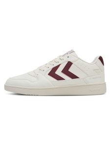 Hummel Sneakersy "St. Power Play" w kolorze biało-bordowym rozmiar: 36. Białe trampki Hummel, bez wzorów, bez zapięcia. Za 127,35 zł.