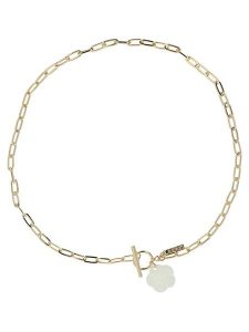 Ivy Pozłacany naszyjnik z zawieszką - dł. 46 cm rozmiar: onesize. Żółte naszyjniki IVY, pozłacane. Za 43,99 zł.