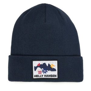 Czapka Helly Hansen. Niebieskie czapki Helly Hansen, bez wzorów. Za 139,99 zł.