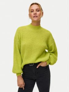 Vero Moda Sweter Ellie 10346753 Żółty Oversize. Żółte swetry klasyczne Vero Moda, xl, bez wzorów, z syntetyku, bez ramiączek. Za 319,99 zł.