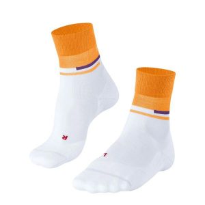 Damskie skarpety kompresyjne Falke RU Stabilizing. Białe skarpetki Falke, bez wzorów. Za 188,50 zł.