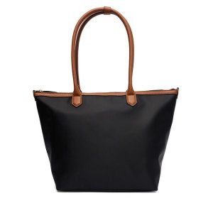 Torebka Call It Spring. Czarne shopper bag Call it Spring, bez wzorów, bez dodatków. Za 159,99 zł.