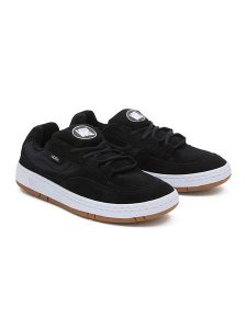Vans Skórzane sneakersy w kolorze czarnym rozmiar: 42,5. Czarne trampki Vans, bez wzorów, bez zapięcia. Za 276,71 zł.