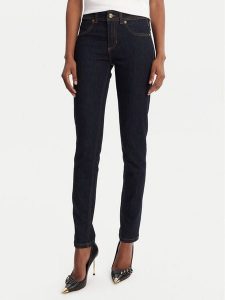 Versace Jeans Couture Jeansy 79HAB5J1 CDW02 Granatowy Tapered Fit. Niebieskie jeansy Versace Jeans Couture, bez wzorów, z bawełny. Za 649,99 zł.