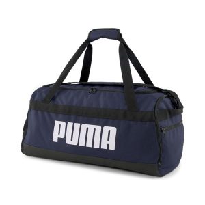 Torba sportowa Challenger M PUMA Navy Blue. Białe torby podróżne i sportowe Puma, bez wzorów, na ramię. Za 174,00 zł.