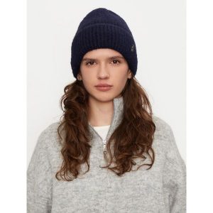 Czapka Aulp. Niebieskie czapki Aulp, bez wzorów. Za 119,99 zł.