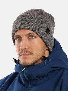 Kilpi Czapka "Reflec" w kolorze szarym rozmiar: onesize. Szare czapki Kilpi, bez wzorów, z materiału. Za 148,26 zł.